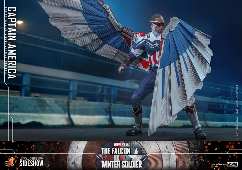 The Falcon and the Winter Soldier TMS040 Captain America 1/6 Scale Collectible Figure Gallery Image 12