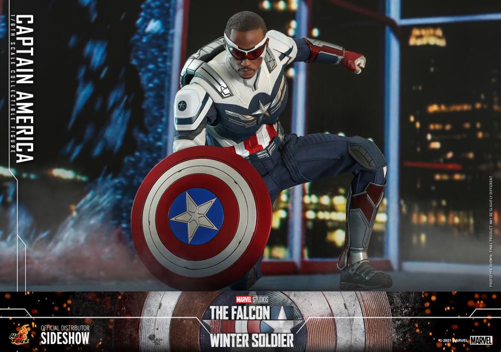 The Falcon and the Winter Soldier TMS040 Captain America 1/6 Scale Collectible Figure Gallery Image 14