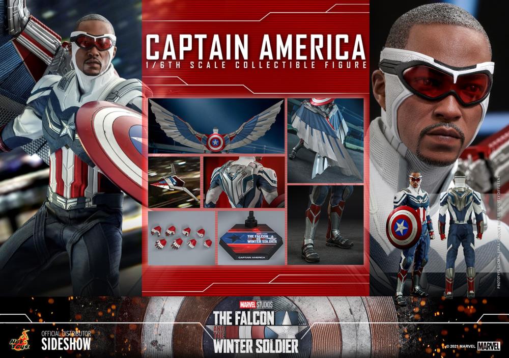 The Falcon and the Winter Soldier TMS040 Captain America 1/6 Scale Collectible Figure Gallery Image 26