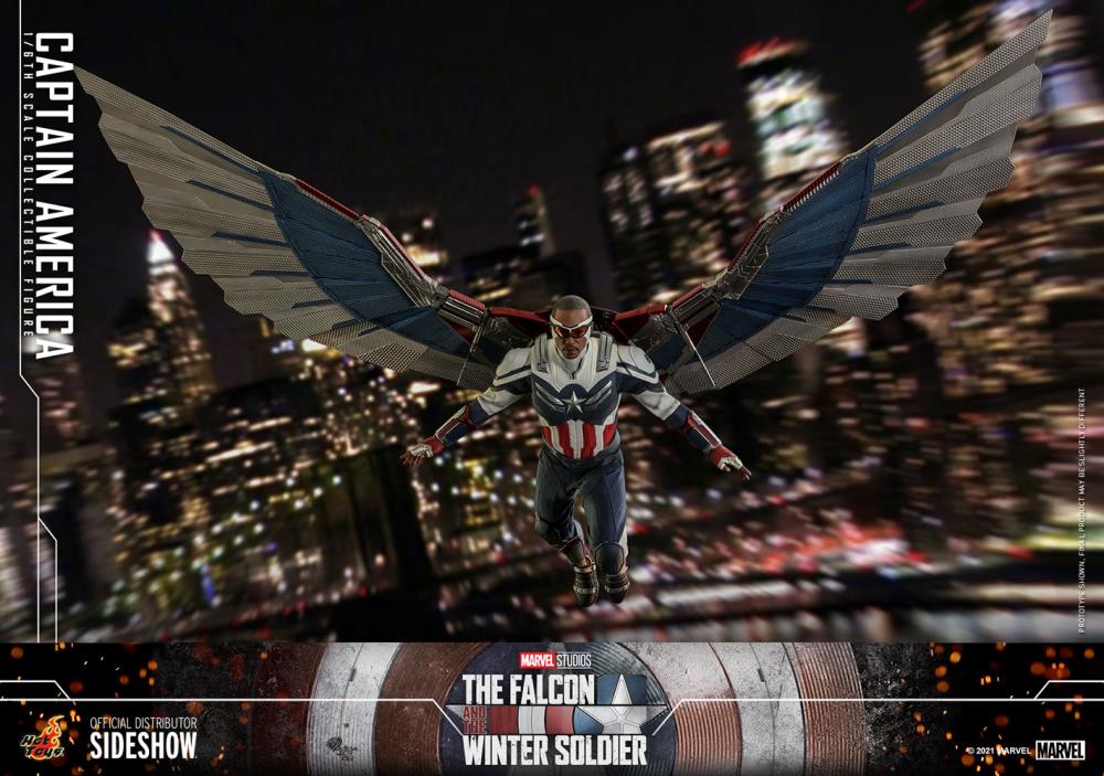 The Falcon and the Winter Soldier TMS040 Captain America 1/6 Scale Collectible Figure Gallery Image 11