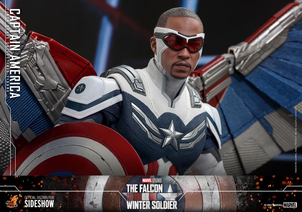 The Falcon and the Winter Soldier TMS040 Captain America 1/6 Scale Collectible Figure Gallery Image 7