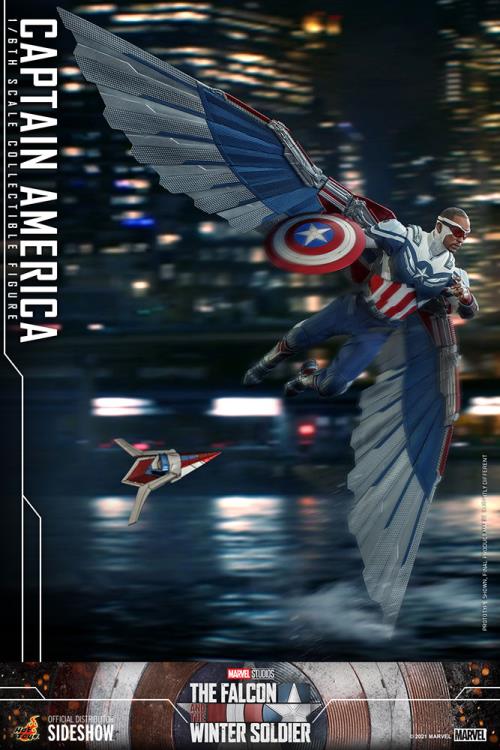 The Falcon and the Winter Soldier TMS040 Captain America 1/6 Scale Collectible Figure Gallery Image 16
