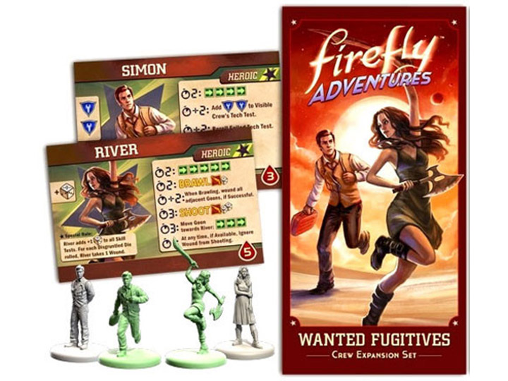 Firefly Adventures: Wanted Fugitives Crew Expansion Set Gallery Image 1