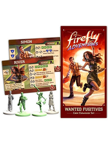Firefly Adventures: Wanted Fugitives Crew Expansion Set Gallery Image 2