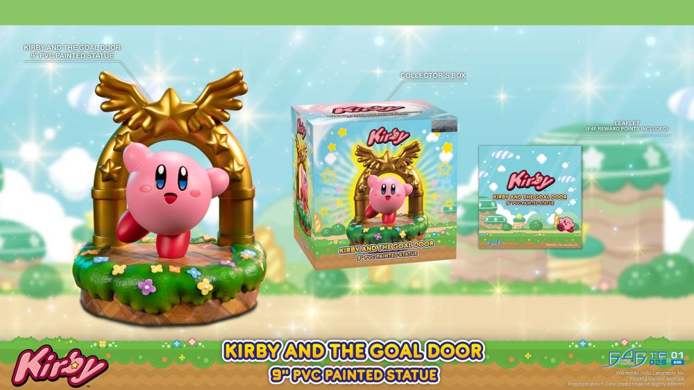 Kirby and the Goal Door Standard Edition Statue Gallery Image 24