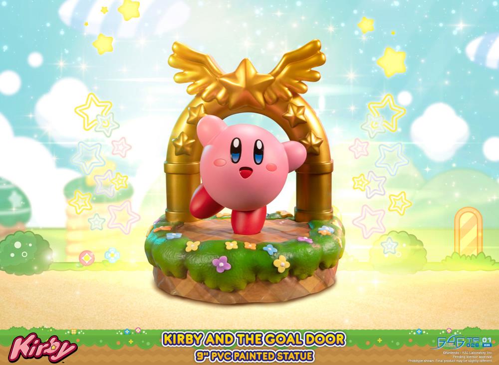 Kirby and the Goal Door Standard Edition Statue Gallery Image 3