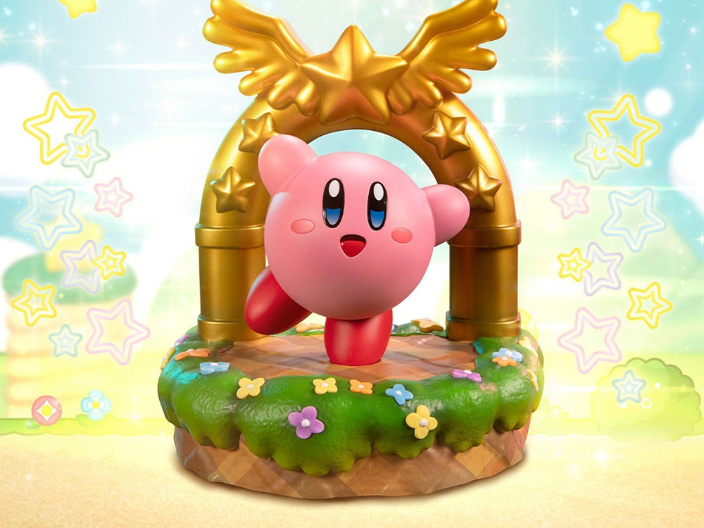 Kirby and the Goal Door Standard Edition Statue Gallery Image 1