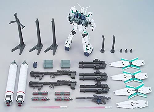 Mobile Suit Gundam Unicorn HGUC Full Armor Unicorn Gundam Destroy Mode (Green Ver.) 1/144 Scale Model Kit Gallery Image 5