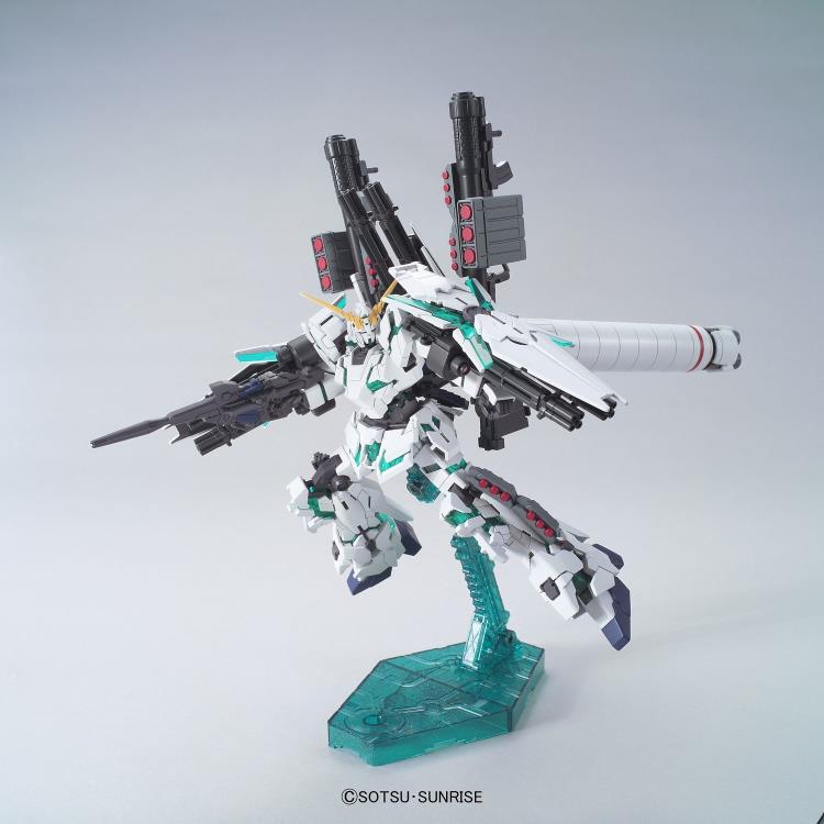 Mobile Suit Gundam Unicorn HGUC Full Armor Unicorn Gundam Destroy Mode (Green Ver.) 1/144 Scale Model Kit Gallery Image 4