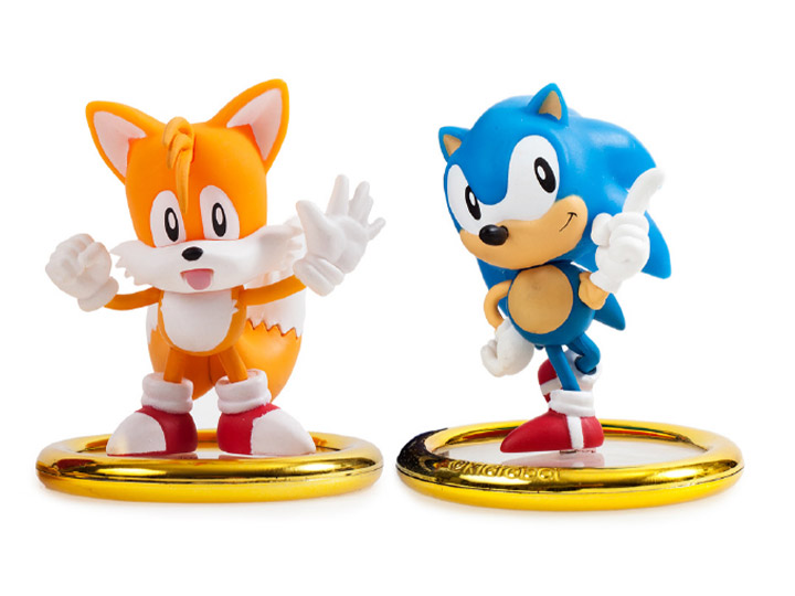 Sonic The Hedgehog Series 1 Sonic & Tails  3" Vinyl Figure Two-Pack Gallery Image 1