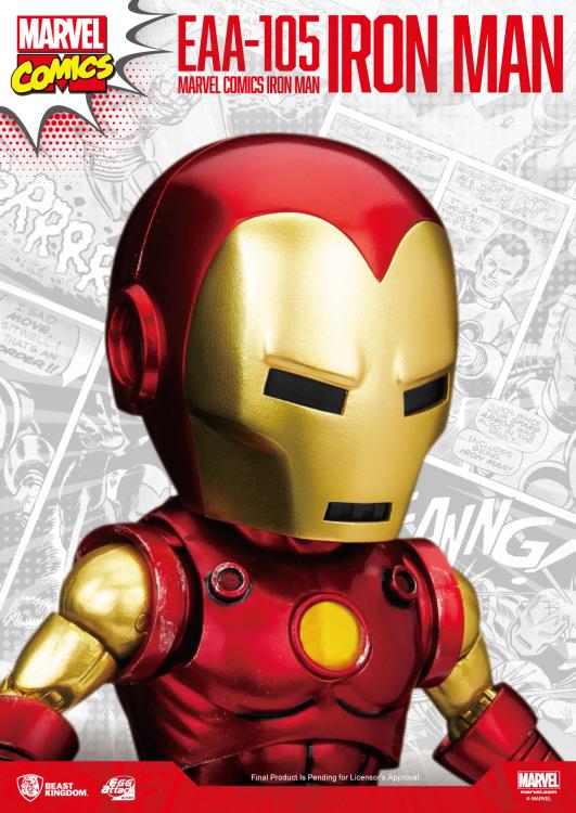 Marvel Comics Egg Attack Action EAA-105 Iron Man (Classic) Gallery Image 8