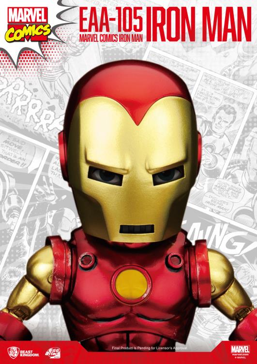 Marvel Comics Egg Attack Action EAA-105 Iron Man (Classic) Gallery Image 7