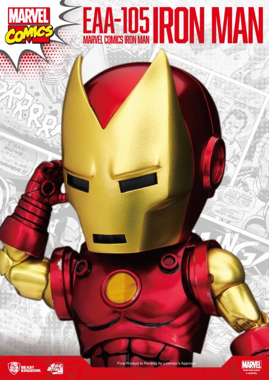 Marvel Comics Egg Attack Action EAA-105 Iron Man (Classic) Gallery Image 9