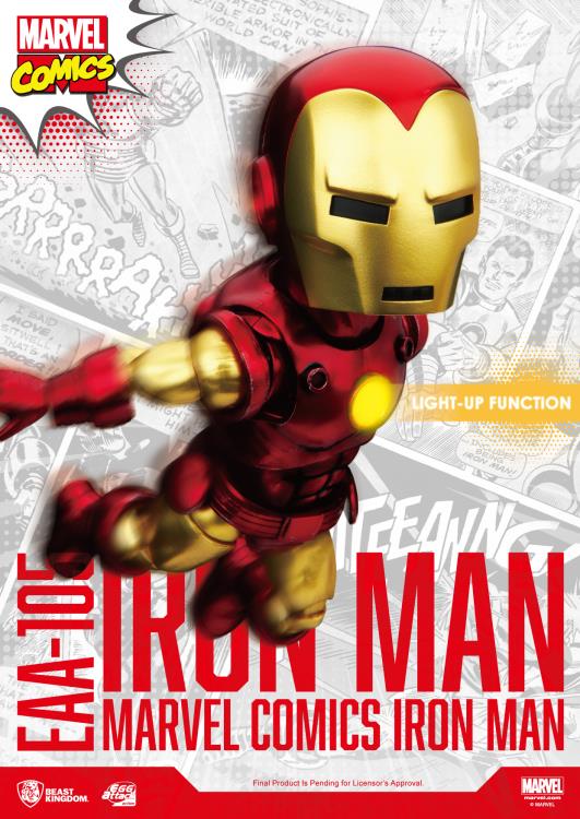Marvel Comics Egg Attack Action EAA-105 Iron Man (Classic) Gallery Image 6