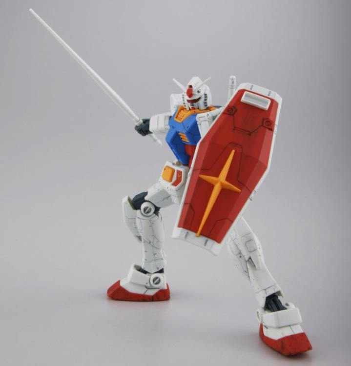 Mobile Suit Gundam HGUC GunPla Starter Set No.2 RX-78-2 Gundam (Ver G30th) 1/144 Scale Model Kit Gallery Image 3