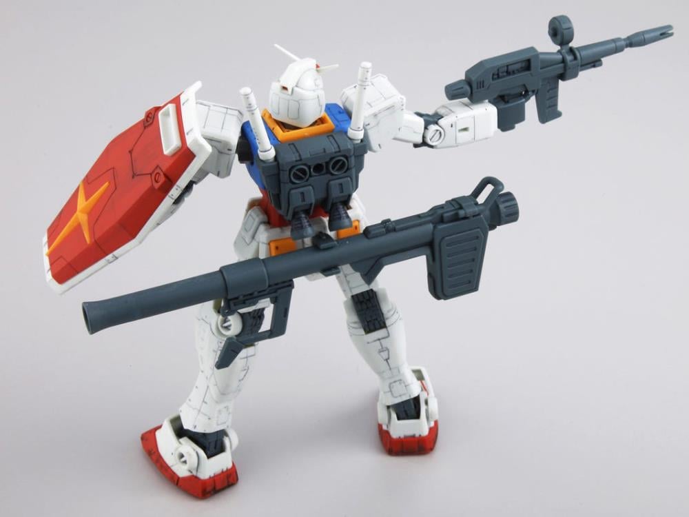 Mobile Suit Gundam HGUC GunPla Starter Set No.2 RX-78-2 Gundam (Ver G30th) 1/144 Scale Model Kit Gallery Image 6