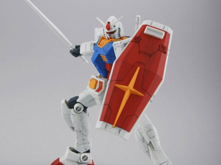 Mobile Suit Gundam HGUC GunPla Starter Set No.2 RX-78-2 Gundam (Ver G30th) 1/144 Scale Model Kit Gallery Image 1