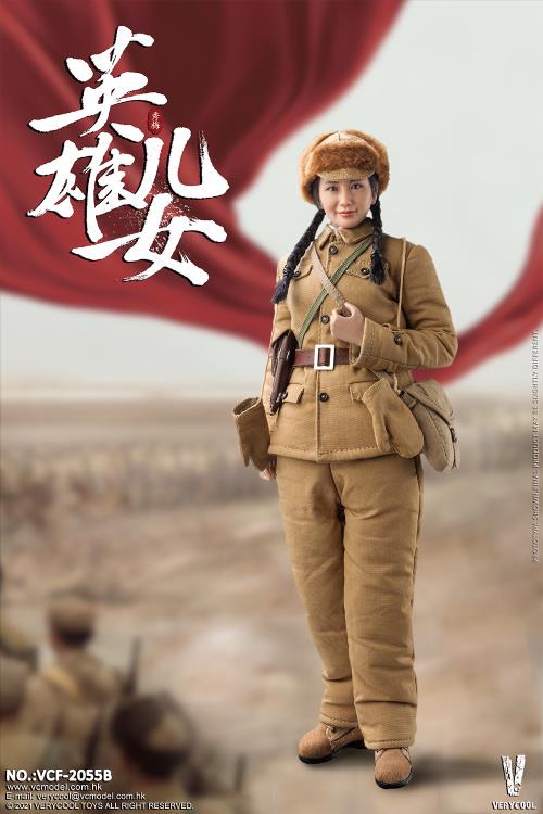 Chinese People's Volunteer Army Heroic Sons and Daughters Xiu Mei 1/6 Scale Figure Gallery Image 3