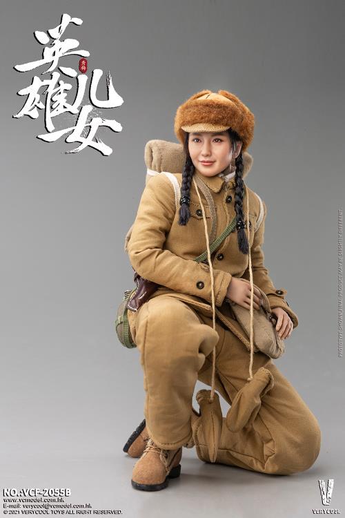 Chinese People's Volunteer Army Heroic Sons and Daughters Xiu Mei 1/6 Scale Figure Gallery Image 9