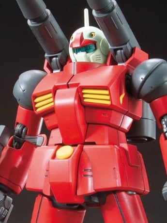 Mobile Suit Gundam HGUC RX-77-2 Guncannon 1/144 Scale Model Kit Gallery Image 2