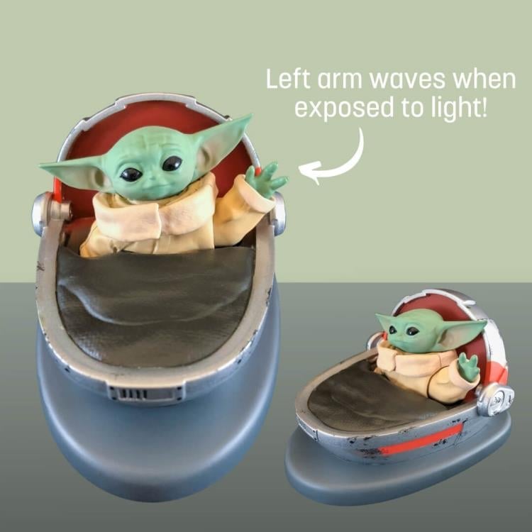The Mandalorian The Child (Grogu) Solar Powered Dashboard Waver Gallery Image 4