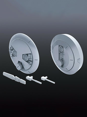 Radome Rack Components Builders Parts HD 1/144 MS Radome 01