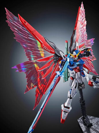 Mobile Suit Gundam SEED RG Destiny Gundam Wings of Light Exclusive 1/144 Scale Expansion Set Gallery Image 2