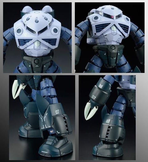 Mobile Suit Gundam Unicorn RG MSM-07 Z'Gok Exclusive 1/144 Scale Model Kit Gallery Image 10