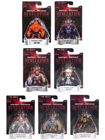 Image of Masters of the Universe: Eternia Minis Wave 4 Set of 7 Figures