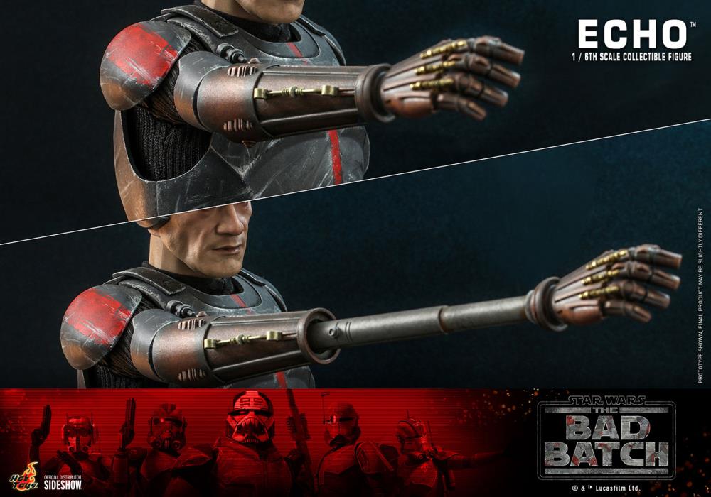 Star Wars: The Bad Batch TMS042 Echo 1/6th Scale Collectible Figure Gallery Image 19