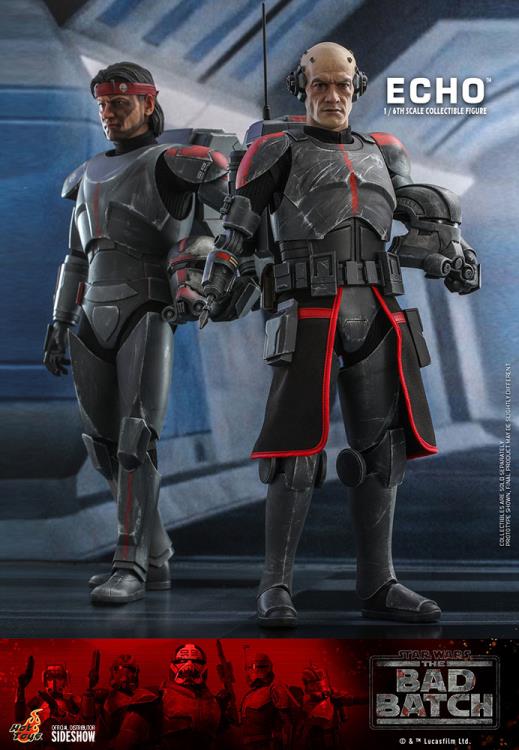 Star Wars: The Bad Batch TMS042 Echo 1/6th Scale Collectible Figure Gallery Image 13
