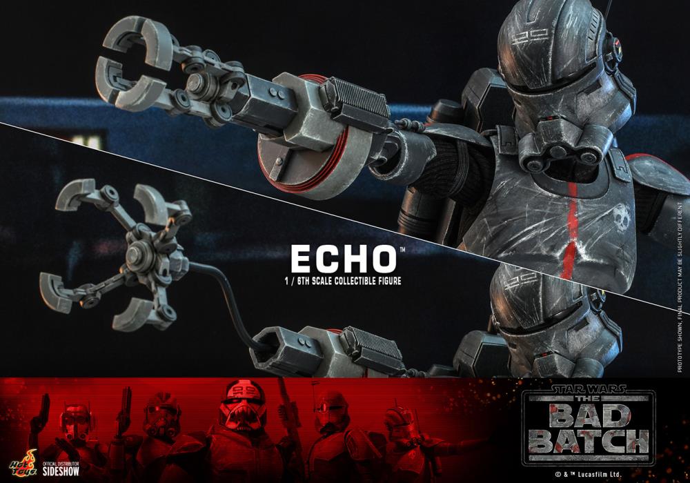 Star Wars: The Bad Batch TMS042 Echo 1/6th Scale Collectible Figure Gallery Image 21