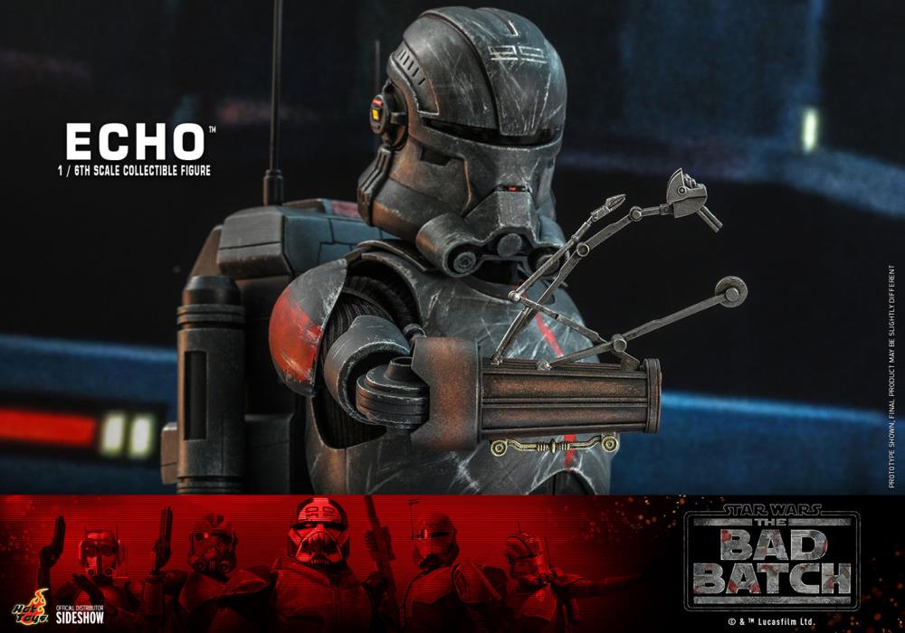 Star Wars: The Bad Batch TMS042 Echo 1/6th Scale Collectible Figure Gallery Image 18