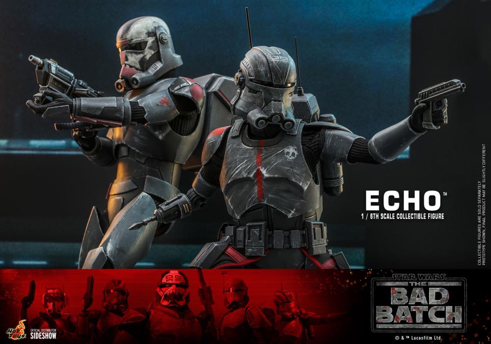 Star Wars: The Bad Batch TMS042 Echo 1/6th Scale Collectible Figure Gallery Image 7
