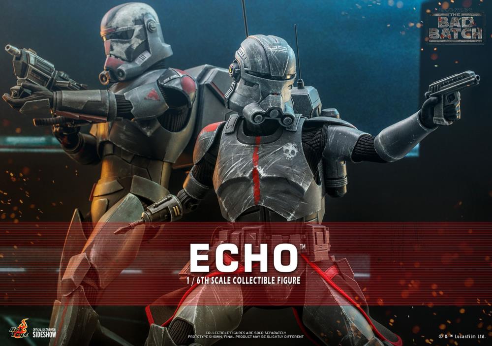 Star Wars: The Bad Batch TMS042 Echo 1/6th Scale Collectible Figure Gallery Image 9