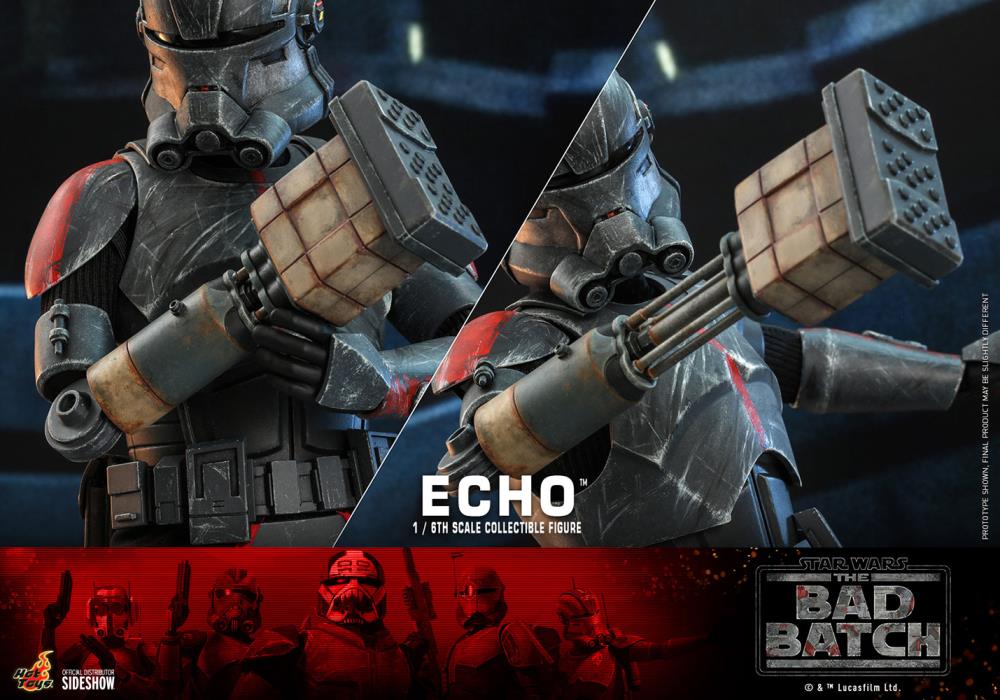 Star Wars: The Bad Batch TMS042 Echo 1/6th Scale Collectible Figure Gallery Image 20