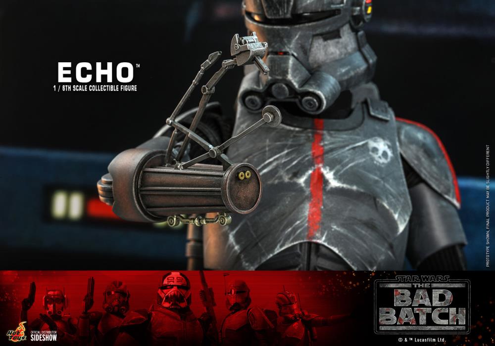 Star Wars: The Bad Batch TMS042 Echo 1/6th Scale Collectible Figure Gallery Image 8