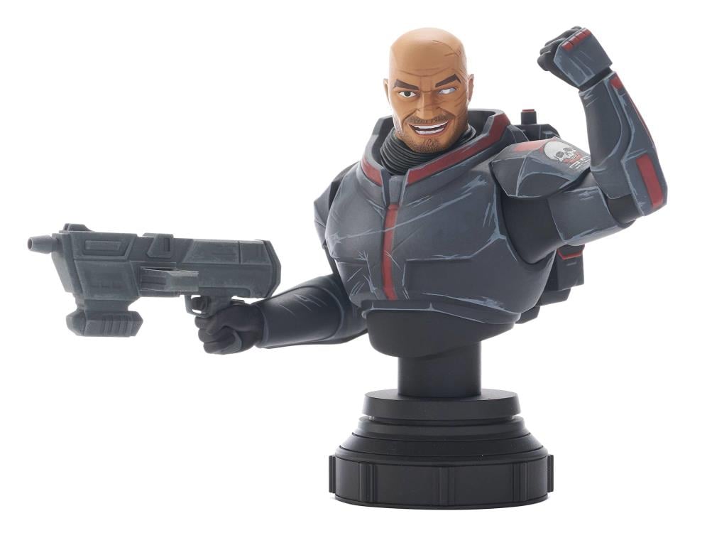 Star Wars: The Clone Wars Wrecker 1/7 Scale Limited Edition Bust Gallery Image 8