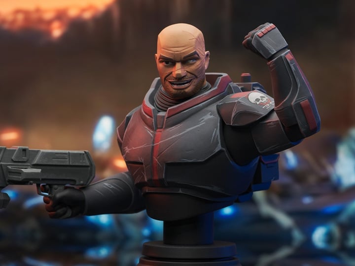Star Wars: The Clone Wars Wrecker 1/7 Scale Limited Edition Bust Gallery Image 1