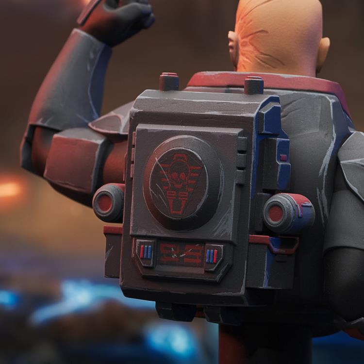 Star Wars: The Clone Wars Wrecker 1/7 Scale Limited Edition Bust Gallery Image 7
