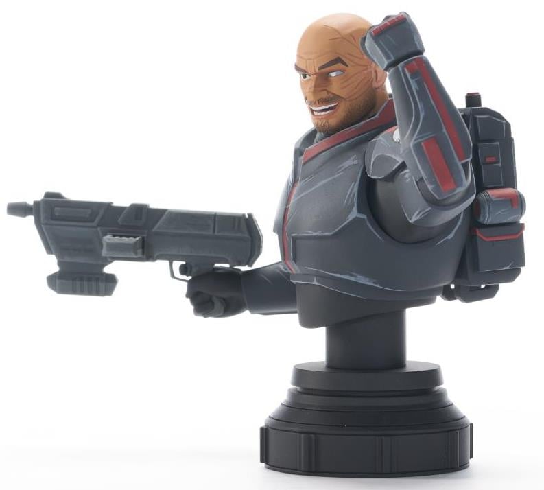 Star Wars: The Clone Wars Wrecker 1/7 Scale Limited Edition Bust Gallery Image 9