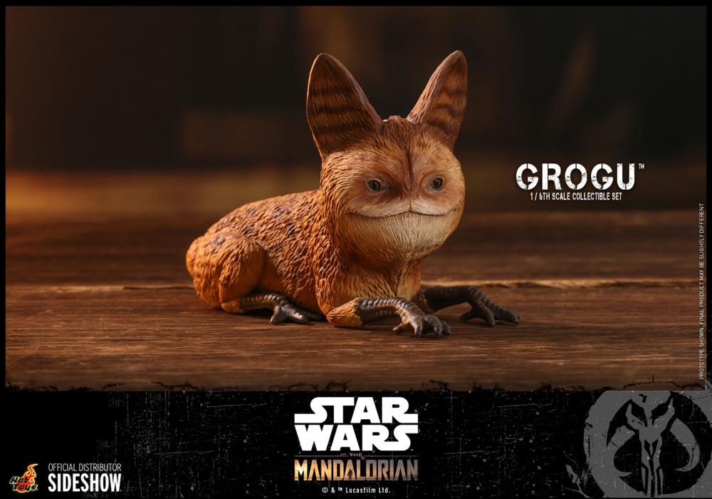 The Mandalorian TMS043 Grogu 1/6th Scale Collectible Figure Set Gallery Image 12