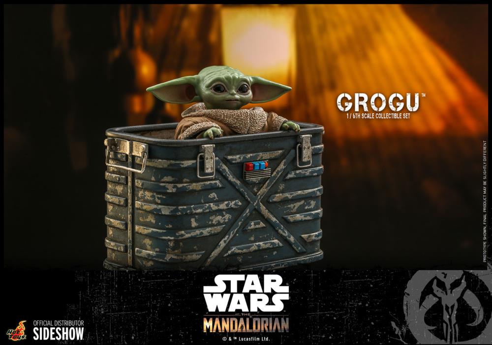The Mandalorian TMS043 Grogu 1/6th Scale Collectible Figure Set Gallery Image 10