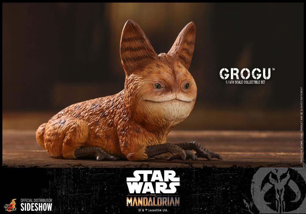 The Mandalorian TMS043 Grogu 1/6th Scale Collectible Figure Set Gallery Image 14