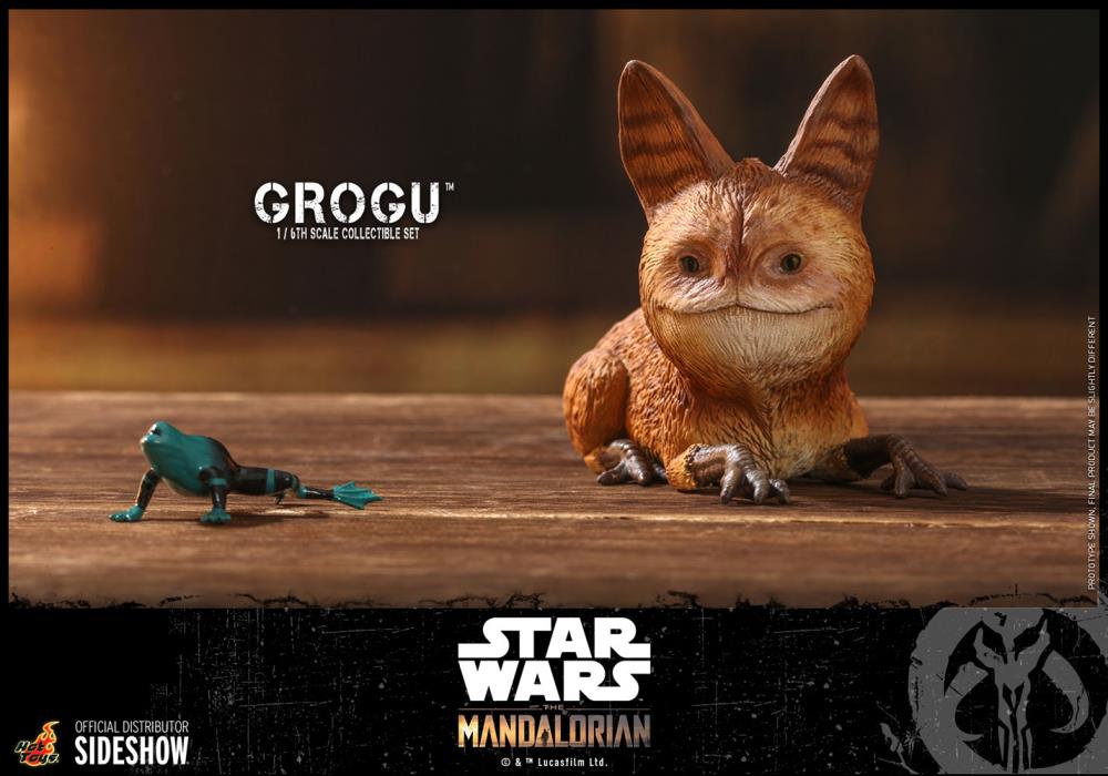 The Mandalorian TMS043 Grogu 1/6th Scale Collectible Figure Set Gallery Image 13