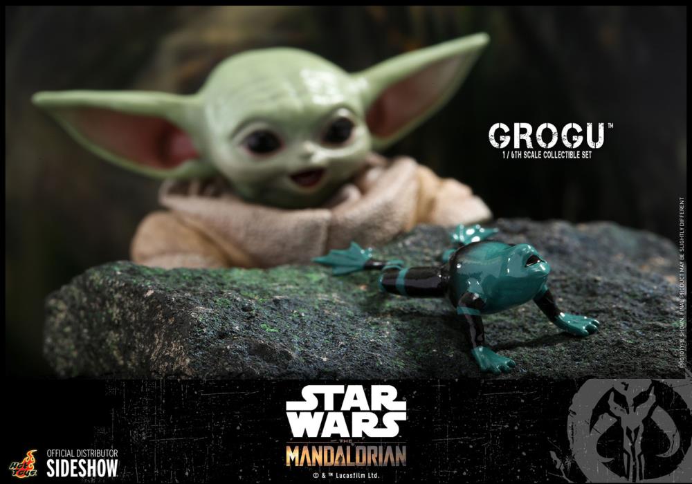 The Mandalorian TMS043 Grogu 1/6th Scale Collectible Figure Set Gallery Image 11