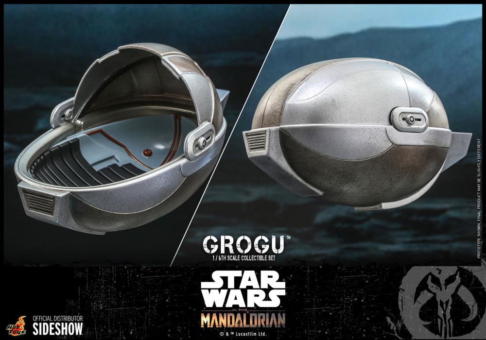 The Mandalorian TMS043 Grogu 1/6th Scale Collectible Figure Set Gallery Image 9