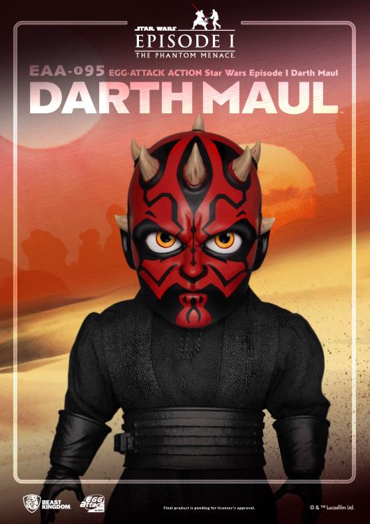 Star Wars: The Phantom Menace Egg Attack Action EAA-095 Darth Maul Gallery Image 5