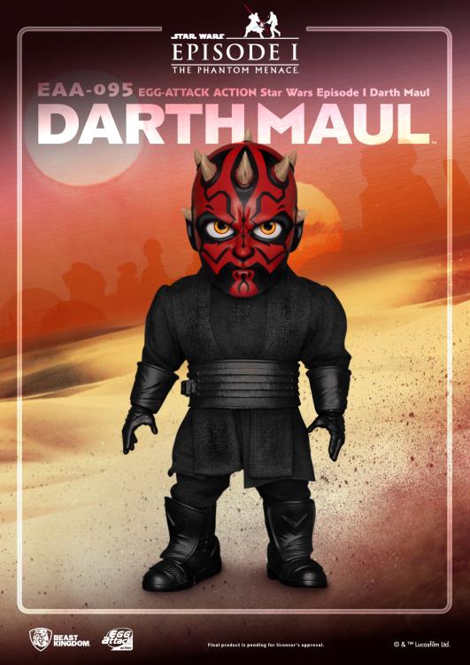 Star Wars: The Phantom Menace Egg Attack Action EAA-095 Darth Maul Gallery Image 4