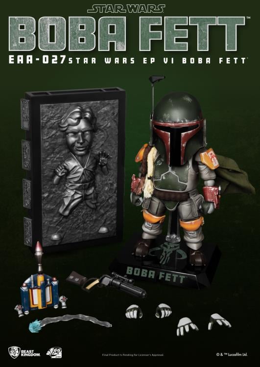 Star Wars: Return of the Jedi Egg Attack Action EAA-027 Boba Fett Gallery Image 7